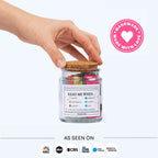 (EASTER OFFER) Handmade 90 Day Bible Verses Jar (Free Christian Gift Box)