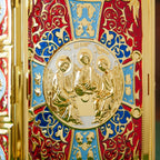 Holy Bible Book Cover Gold