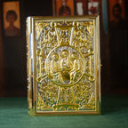Holy Bible Book Cover Gold