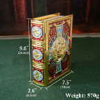 Holy Bible Book Cover Gold