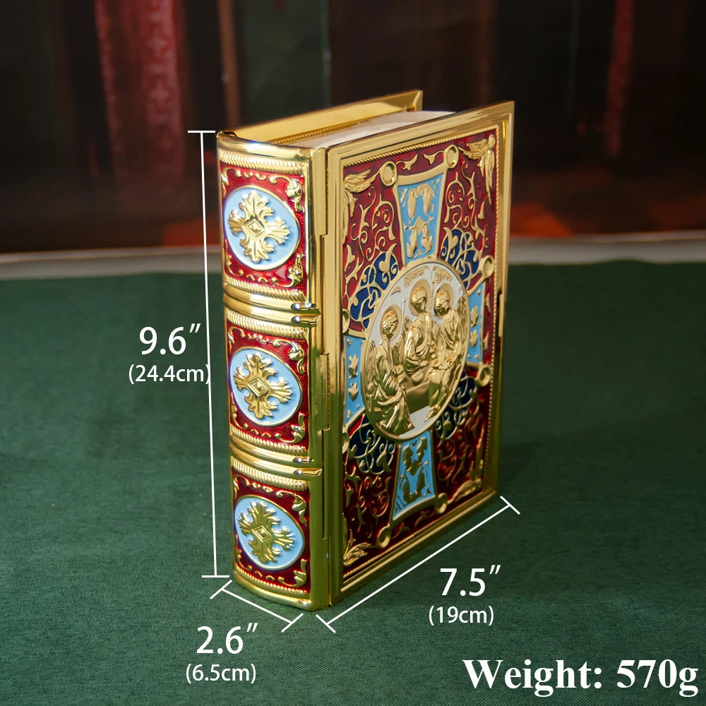 Holy Bible Book Cover Gold
