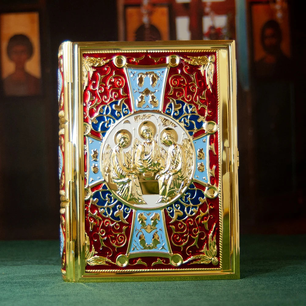 Holy Bible Book Cover Gold